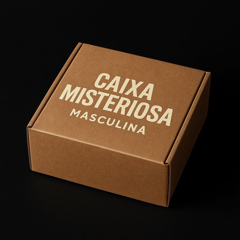 Caixa Misteriosa Masculina 18k