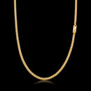 Corrente Cadeado Duplo 2,5mm (Fecho Gaveta)